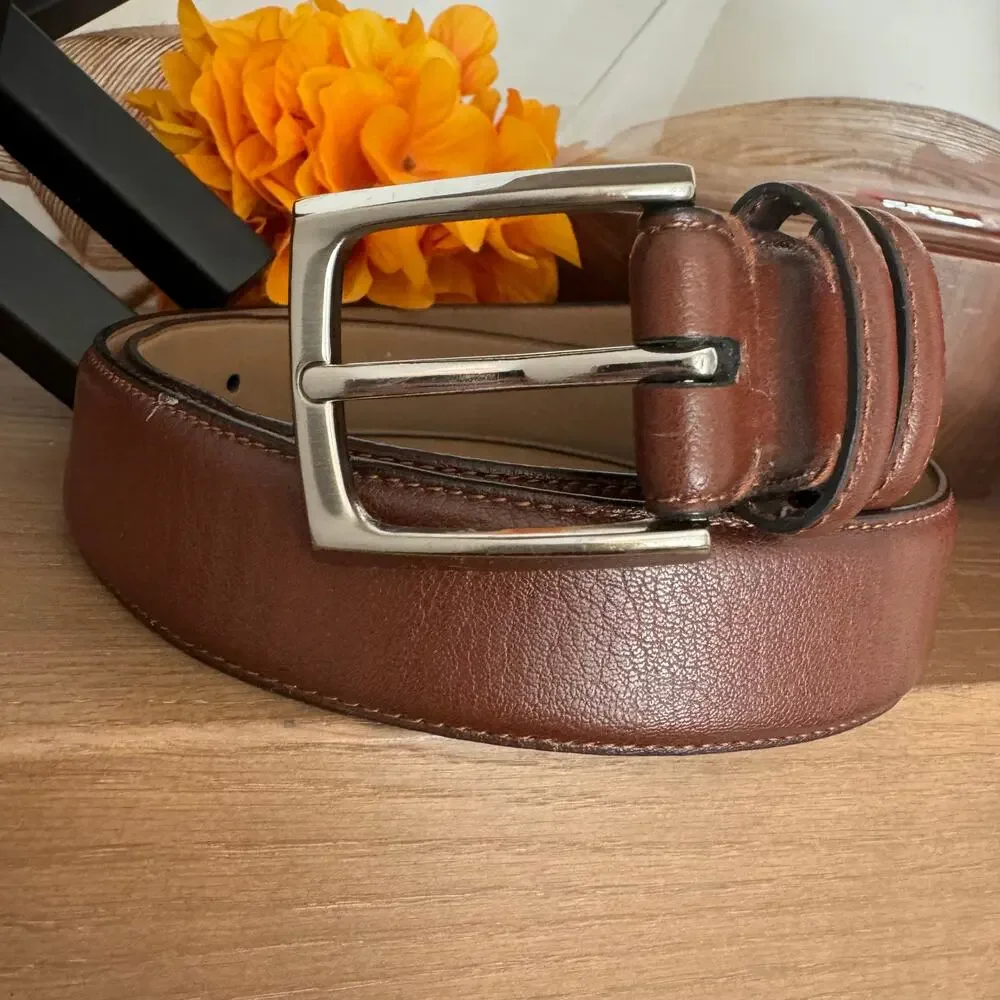 BGG Men's Faux Leather Belt